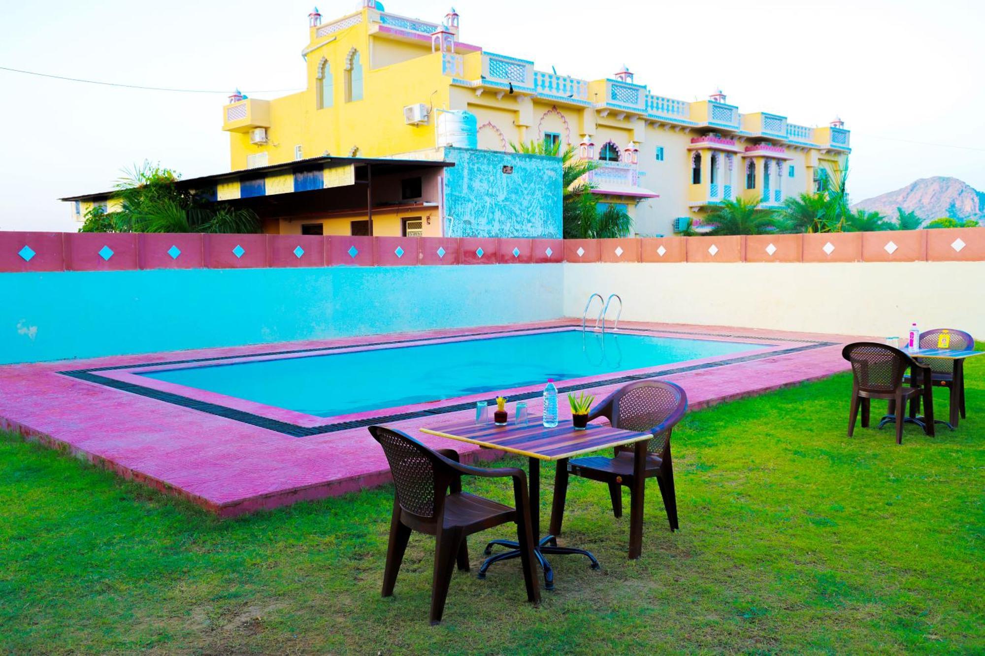 Hotel Mewad Haveli Пушкар Екстер'єр фото